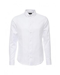 Мужская белая рубашка с длинным рукавом от Casual Friday by Blend