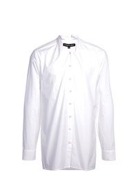 Мужская белая рубашка с длинным рукавом от Cedric Jacquemyn