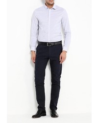 Мужская белая рубашка с длинным рукавом от Celio