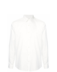 Мужская белая рубашка с длинным рукавом от Cerruti 1881
