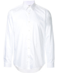 Мужская белая рубашка с длинным рукавом от Cerruti