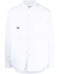 Мужская белая рубашка с длинным рукавом от Chocoolate