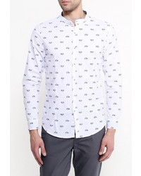 Мужская белая рубашка с длинным рукавом от Chromosome