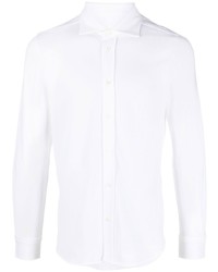 Мужская белая рубашка с длинным рукавом от Circolo 1901