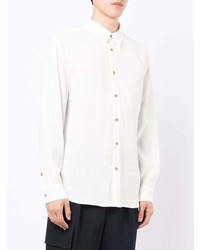 Мужская белая рубашка с длинным рукавом от SIR.