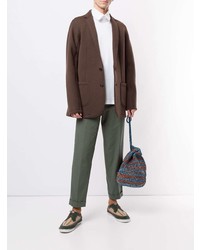 Мужская белая рубашка с длинным рукавом от Kolor