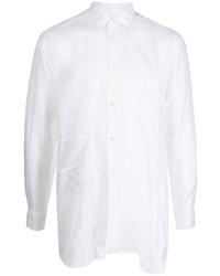 Мужская белая рубашка с длинным рукавом от Comme Des Garcons SHIRT