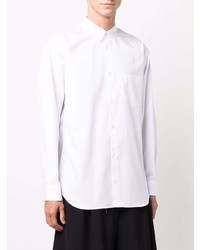 Мужская белая рубашка с длинным рукавом от Comme des Garcons