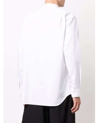 Мужская белая рубашка с длинным рукавом от Comme des Garcons