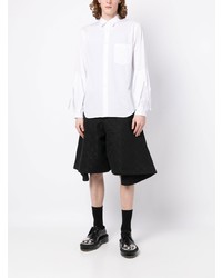 Мужская белая рубашка с длинным рукавом от Comme Des Garcons Homme Plus