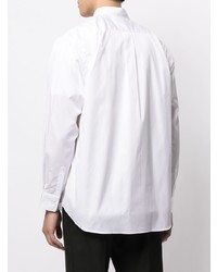 Мужская белая рубашка с длинным рукавом от Comme Des Garcons SHIRT