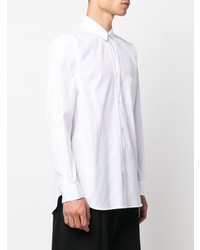 Мужская белая рубашка с длинным рукавом от Comme Des Garcons SHIRT