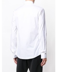 Мужская белая рубашка с длинным рукавом от Les Hommes Urban