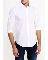 Мужская белая рубашка с длинным рукавом от Cortefiel