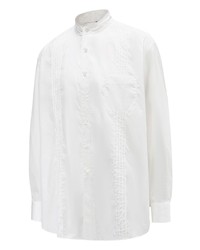 Мужская белая рубашка с длинным рукавом от Shanghai Tang