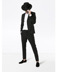 Мужская белая рубашка с длинным рукавом от Balmain