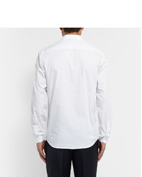 Мужская белая рубашка с длинным рукавом от Ami