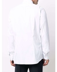 Мужская белая рубашка с длинным рукавом от Xacus