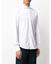 Мужская белая рубашка с длинным рукавом от Eleventy