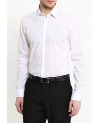 Мужская белая рубашка с длинным рукавом от DKNY