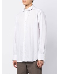 Мужская белая рубашка с длинным рукавом от Kolor