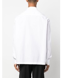 Мужская белая рубашка с длинным рукавом от Barena