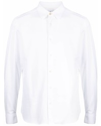 Мужская белая рубашка с длинным рукавом от Dunhill