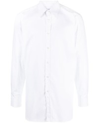 Мужская белая рубашка с длинным рукавом от Dunhill