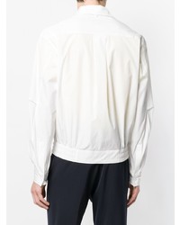 Мужская белая рубашка с длинным рукавом от Oamc