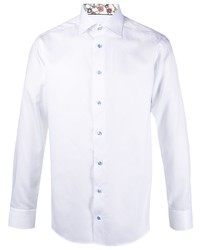 Мужская белая рубашка с длинным рукавом от Eton