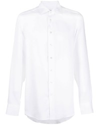 Мужская белая рубашка с длинным рукавом от Etro