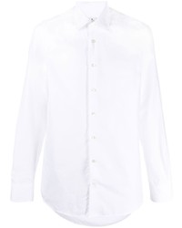 Мужская белая рубашка с длинным рукавом от Etro