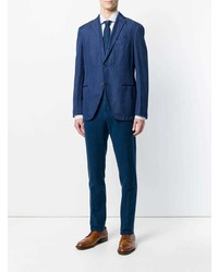 Мужская белая рубашка с длинным рукавом от Dell'oglio