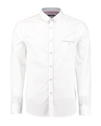 Мужская белая рубашка с длинным рукавом от Florentino