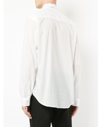 Мужская белая рубашка с длинным рукавом от Jac+ Jack