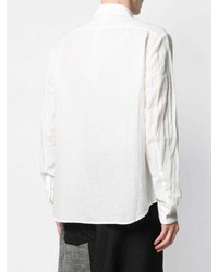 Мужская белая рубашка с длинным рукавом от Forme D'expression