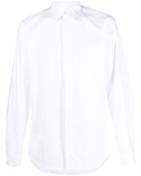 Мужская белая рубашка с длинным рукавом от FURSAC