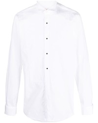 Мужская белая рубашка с длинным рукавом от FURSAC