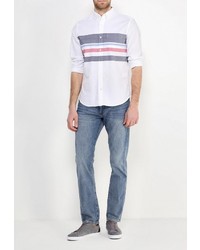 Мужская белая рубашка с длинным рукавом от Gap