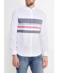 Мужская белая рубашка с длинным рукавом от Gap