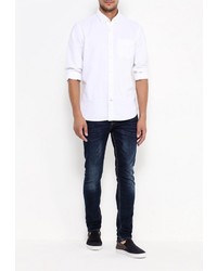 Мужская белая рубашка с длинным рукавом от Gap