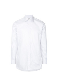 Мужская белая рубашка с длинным рукавом от Gieves & Hawkes