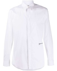 Мужская белая рубашка с длинным рукавом от Givenchy