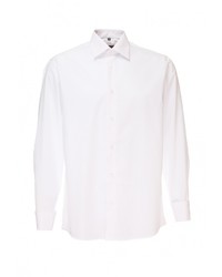 Мужская белая рубашка с длинным рукавом от GREG