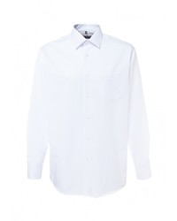 Мужская белая рубашка с длинным рукавом от GREG