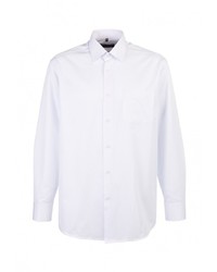 Мужская белая рубашка с длинным рукавом от GREG