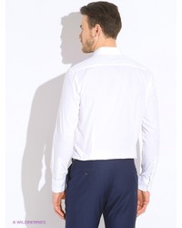 Мужская белая рубашка с длинным рукавом от Greg Horman