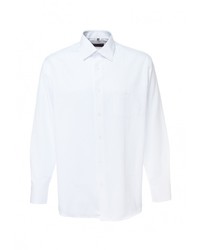 Мужская белая рубашка с длинным рукавом от GREG
