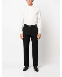 Мужская белая рубашка с длинным рукавом от FURSAC