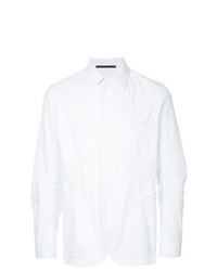 Мужская белая рубашка с длинным рукавом от Haider Ackermann